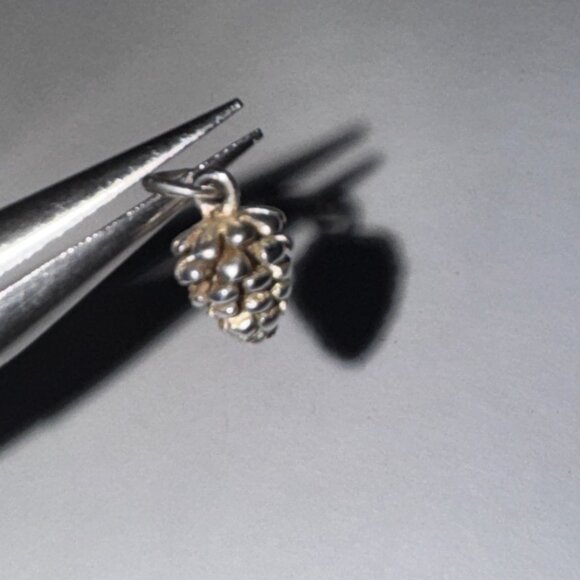 Sterling Silver Pinecone Pendant - Picture 1 of 16